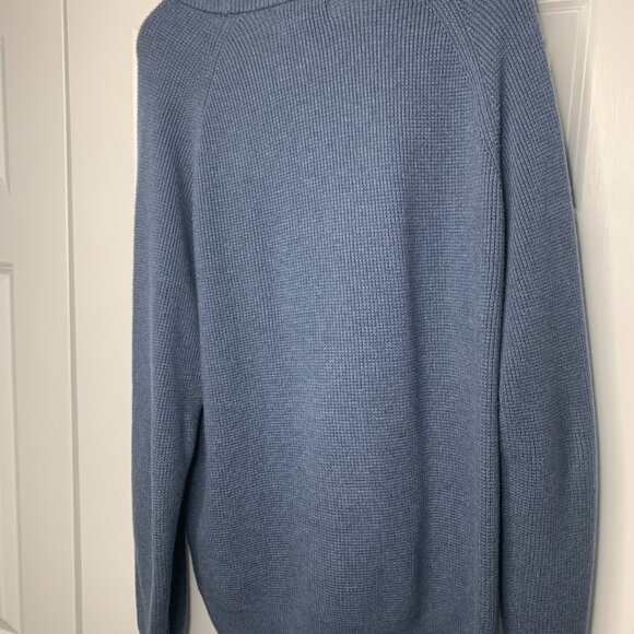 RW&CO Blue Mens Crew Neck Sweater - Picture 5 of 12